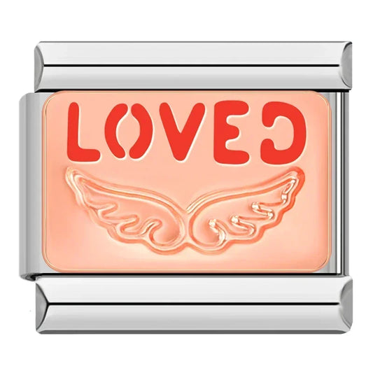 Rose Loved - Silver Charm