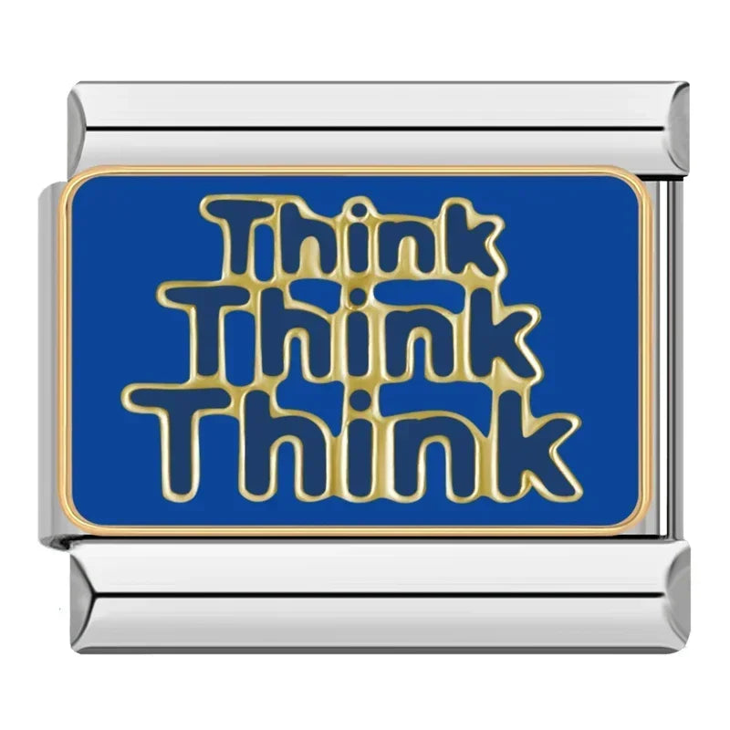 Think Think Think charm