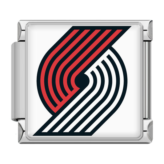 Portland Trail Blazers Logo - Silver Charm