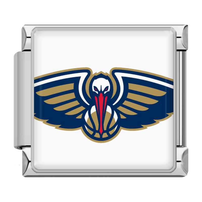 New Orleans Pelicans Logo - Silver Charm