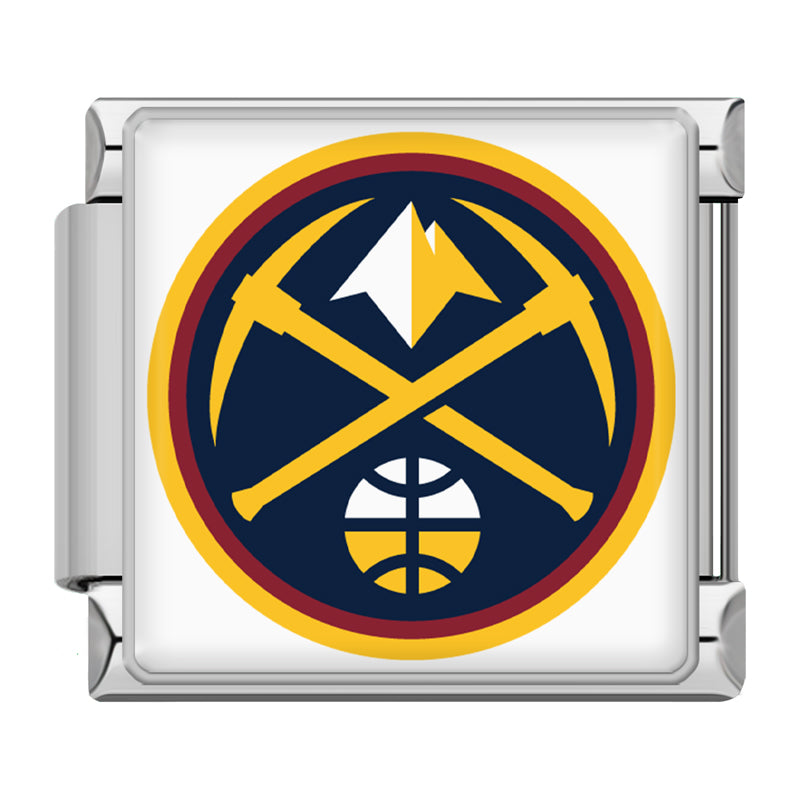 Denver Nuggets Logo - Silver Charm