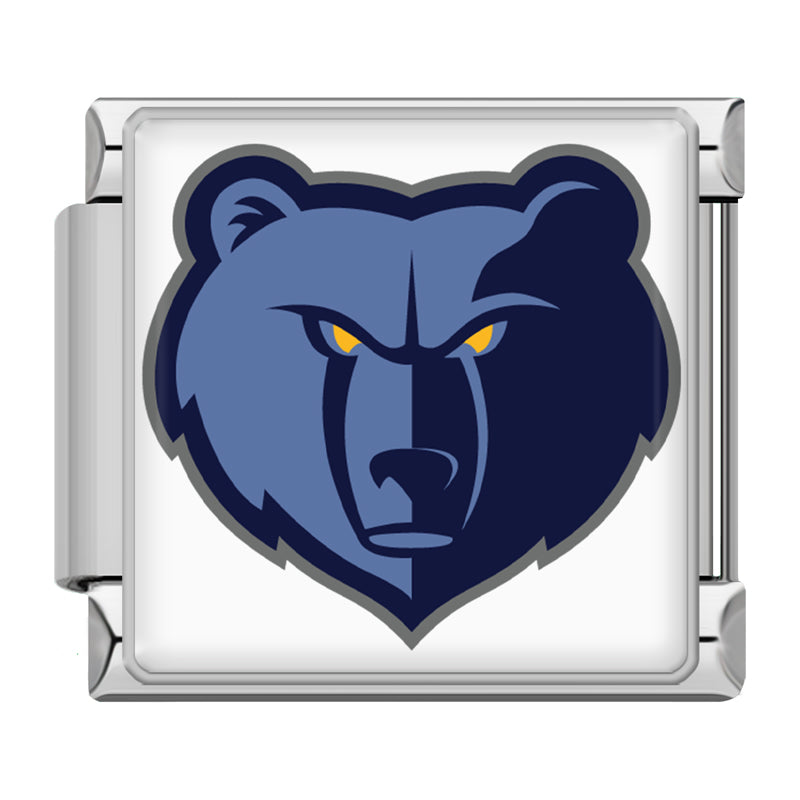 Memphis Grizzlies Logo - Silver Charm