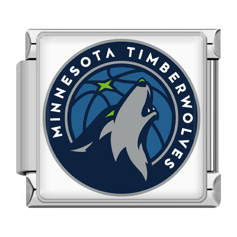 Minnesota Timberwolves Logo - Silver Charm